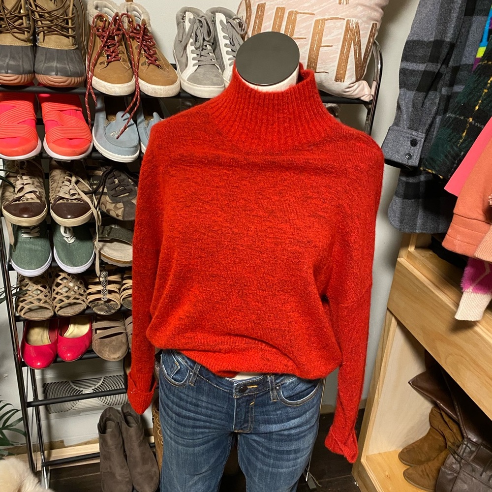 Softest mock-neck sweater!!